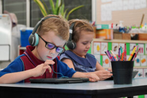 Kids on iPads Kids on iPads
